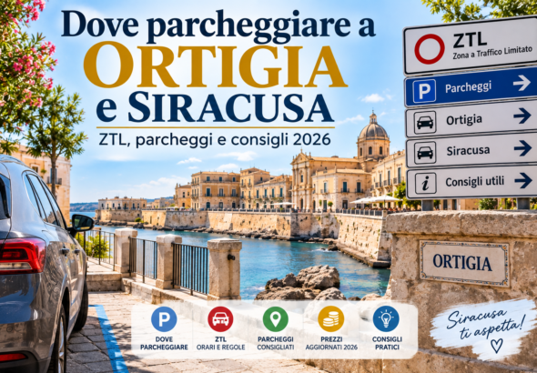 Dove parcheggiare a Ortigia e Siracusa: ZTL, parcheggi e consigli 2026